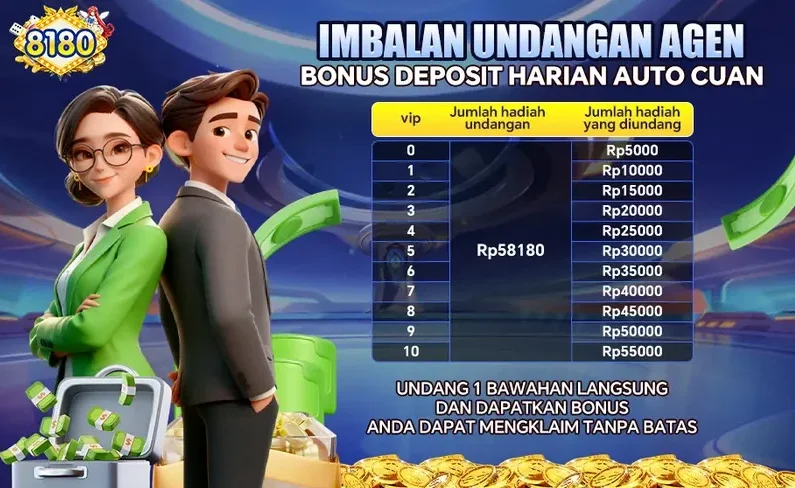 IMBALAN UNDANGAN AGEN - BONUS DEPOSIT HARIAN AUTO CUAN